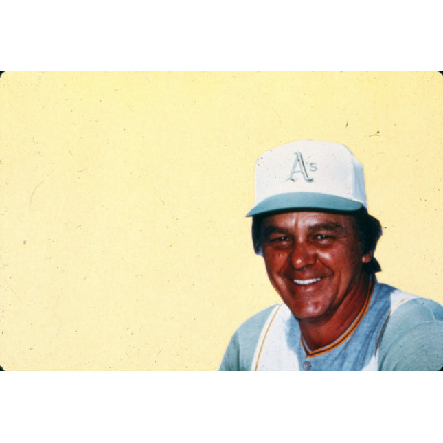 Original UP Press Dick Williams 60's/70's Slide/Transparency A's T0412