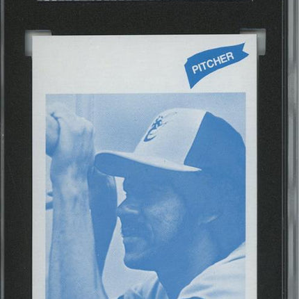 1977 Topps #162 Mike Cuellar 9 card progressive proof. 51a