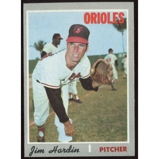 1970 Topps Baseball #656 Jim Hardin Hi # NMMT c00871
