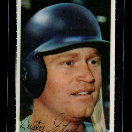 1971 Dell Baseball Stamp Rusty Staub MINT Laminated c03222