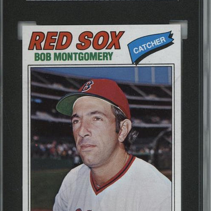 1977 Topps #288 Bob Montgomery 9 card progressive proof. 52a