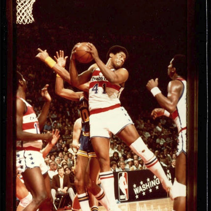 1979-80 Topps Basketball #65 Wes Unseld Bullets Match Print photo t0007