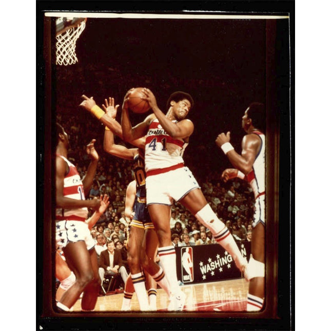1979-80 Topps Basketball #65 Wes Unseld Bullets Match Print photo t0007