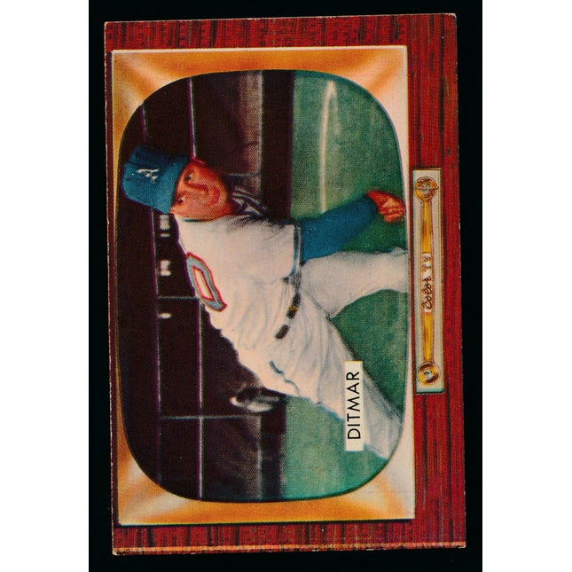 1955 Bowman Baseball #90 Art Ditmar Exmt oc c04398