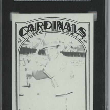 1972 Topps #514 Ted Sizemore 7 card progressive proof set 2A