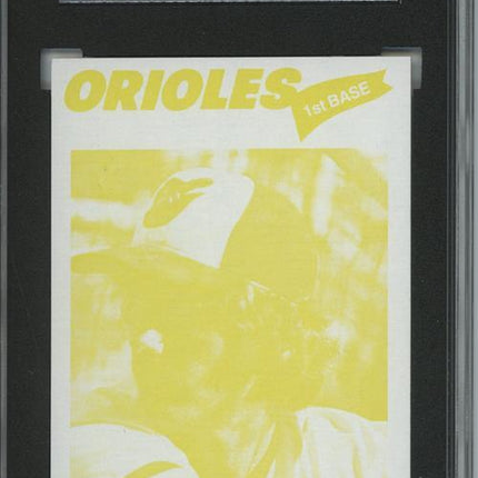 1977 Topps #251 Tony Muser 9 card progressive proof. 59a