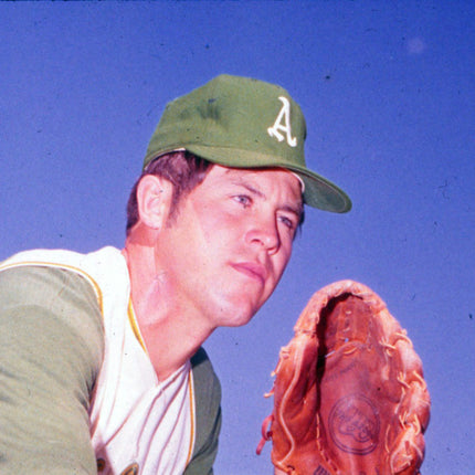 Original AP Catfish Hunter 60's/70's Slide/Transparency A's T0405