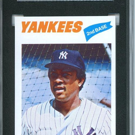 1977 Topps #54 Sandy Alomar 9 card progressive proof. 28a