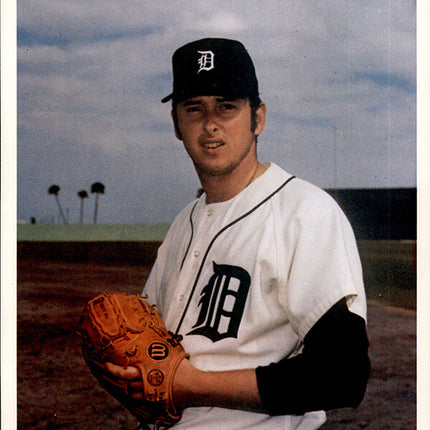 1973 Detroit Tigers Team Issued Joe Coleman 7" x 8 5/8" Color photo c06149