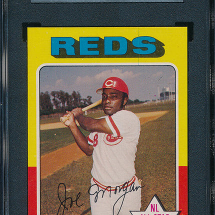 1975 Topps BB 9 Card Progressive Proof #180 Joe Morgan 75TBB10