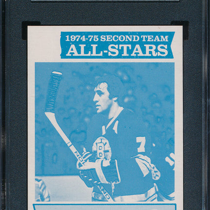 1975/76 Topps Hockey #292 Phil Esposito A.S.11 Card Progressive Proof 75THC03
