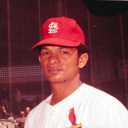 Original  AP Press Matty Alou 60's/70's Slide/Transparency Cardinals T0416