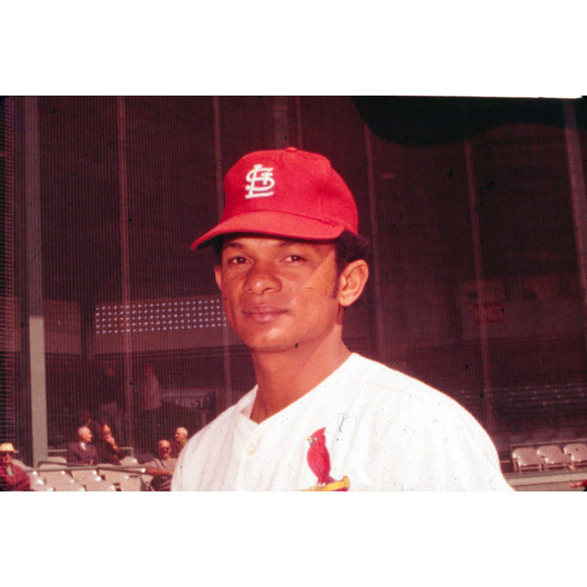 Original  AP Press Matty Alou 60's/70's Slide/Transparency Cardinals T0416
