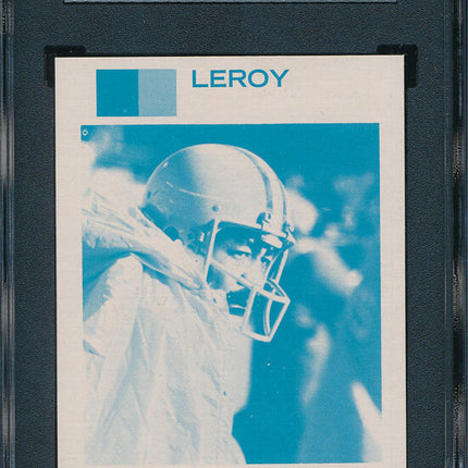 1973 Topps FB 8 Card Progressive Proof #381 Leroy Kelly 73TFB13