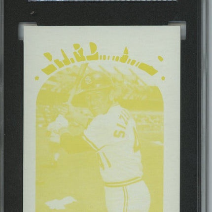 1972 Topps #514 Ted Sizemore 7 card progressive proof set 2A