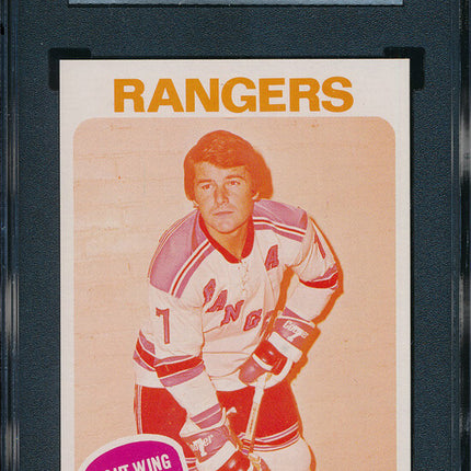 1975/76 Topps Hockey #225 Rod Gilbert 11 Card Progressive Proof 75THC09