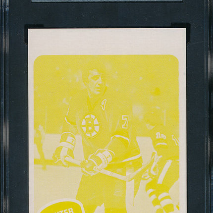 1975/76 Topps Hockey #200 Phil Esposito 11 Card Progressive Proof 75THC02