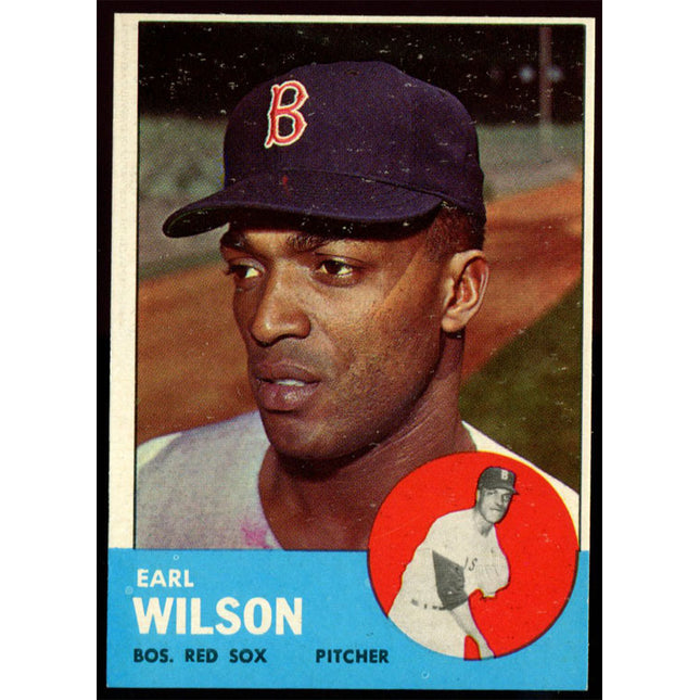 1963 Topps Baseball #76 Earl Wilson NMMT c01481