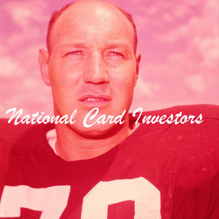 1950's Bob Gain Topps Original Transparencies (3) Browns w/envelope tp00030