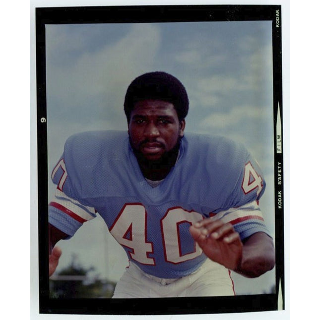 1976 Topps Football Transparency Ken Ellis Houston Oilers T0051