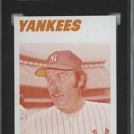1977 Topps #598 Sparky Lyle 9 card progressive proof. 38a