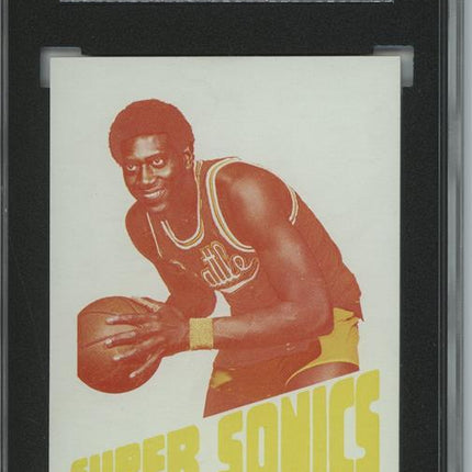 1972 Topps #10 Spencer Haywood 9 card progressive proof. 12a