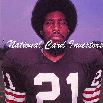 1975 Van Green Topps Original Transparencies (2) Browns w/envelope tp00013