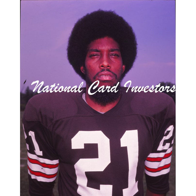 1975 Van Green Topps Original Transparencies (2) Browns w/envelope tp00013