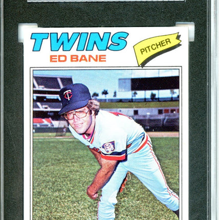 1977 Topps #486 Ed Bane 9 card progressive proof. 3a