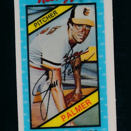 1980 Kelloggs Baseball #15 Jim Palmer NMMT c04749
