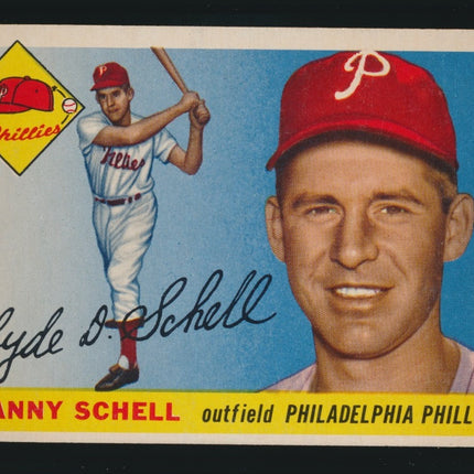 1955 Topps Baseball #79 Danny Schell Ex++ c05383