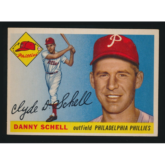 1955 Topps Baseball #79 Danny Schell Ex++ c05383