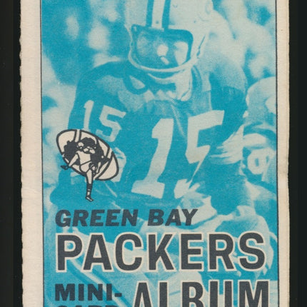 1969 Topps Football Green Bay Packers Mini-Card Album (Exmt) c05000