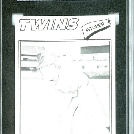 1977 Topps #486 Ed Bane 9 card progressive proof. 3a