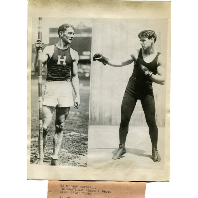 2_16_1928 Mickey Walker and Sabin Carr Type 1 Original Photo a_199