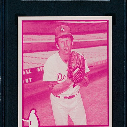 1976 Topps #416 Tommy John Progressive Proof set of 10 SGC Graded 76TBB57