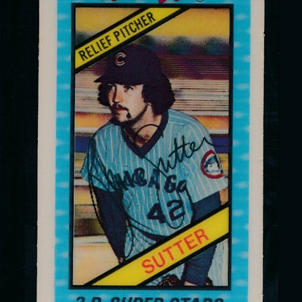 1980 Kelloggs Baseball #10 Bruce Sutter NMMT c04741