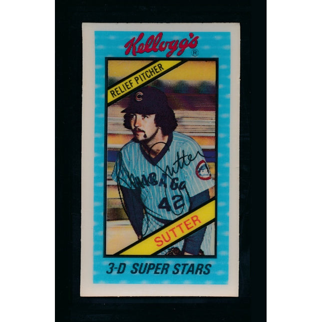 1980 Kelloggs Baseball #10 Bruce Sutter NMMT c04741