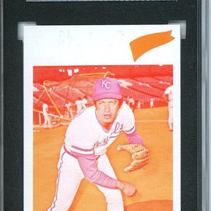 1977 Topps #171 Ken Sanders 9 card progressive proof. 34a