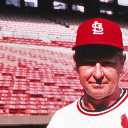 Original  UP Press Red Schoendienst 60's/70's Slide/Transparency Cardinals T0420