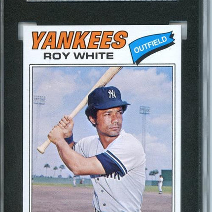 1977 Topps #485 Roy White 9 card progressive proof. 32a