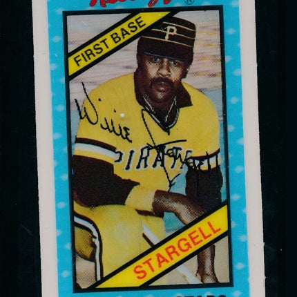 1980 Kelloggs Baseball #25 Willie Stargell NMMT c04745
