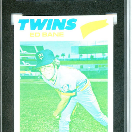 1977 Topps #486 Ed Bane 9 card progressive proof. 3a