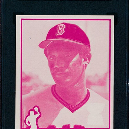 1976 Topps #340 Jim Rice Progressive Proof set of 10 SGC Graded 76TBB66