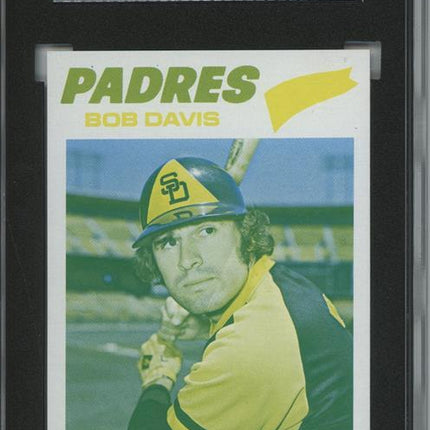 1977 Topps #78 Bob Davis 9 card progressive proof. 53a