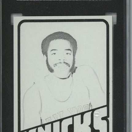 1972 Topps #60 Walt Frazier 9 card progressive proof. 23a