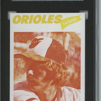 1977 Topps #251 Tony Muser 9 card progressive proof. 59a