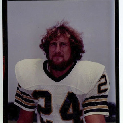 1975 Topps Football transparency Johnny Fuller Saints T0252