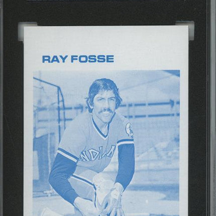 1977 Topps #267 Ray Fosse 9 card progressive proof. 42a