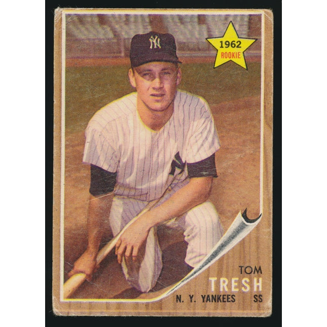 1962 Topps Baseball #31 Tom Tresh Rookie G/Vg c03444